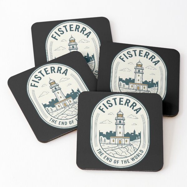 Item preview, Fisterra Cape Finisterre Vintage Travel Emblem designed and sold by k3rstman1.
