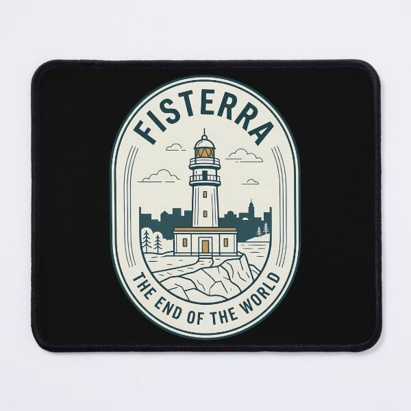 Item preview, Fisterra Cape Finisterre Vintage Travel Emblem designed and sold by k3rstman1.