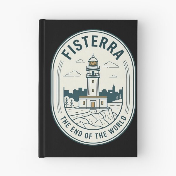 Item preview, Fisterra Cape Finisterre Vintage Travel Emblem designed and sold by k3rstman1.