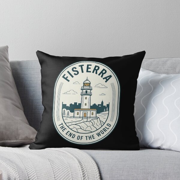 Item preview, Fisterra Cape Finisterre Vintage Travel Emblem designed and sold by k3rstman1.