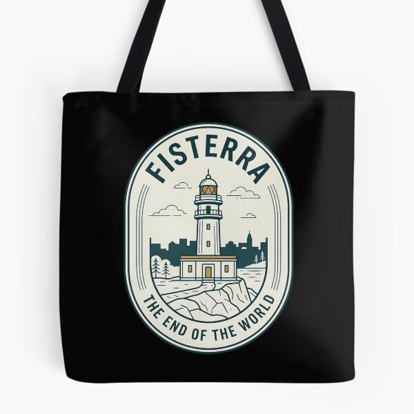 Item preview, Fisterra Cape Finisterre Vintage Travel Emblem designed and sold by k3rstman1.