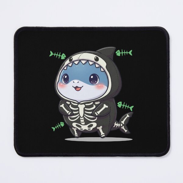 Item preview, Cute Skeleton Shark Halloween designed and sold by Nature's Chibis.