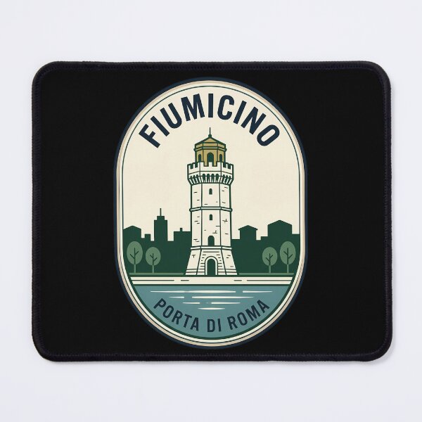 Item preview, Vintage Travel Emblem Fiumicino Porta di Roma designed and sold by k3rstman1.