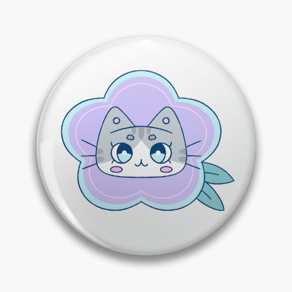 Item preview, Purple Daisy Tabby Cat designed and sold by artbycolby.