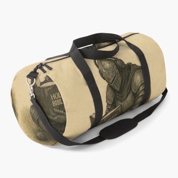 Item preview, Knight Reading the Holy Bible | Christian Faith Vintage Sepia Art designed and sold by Jesus-istheway.