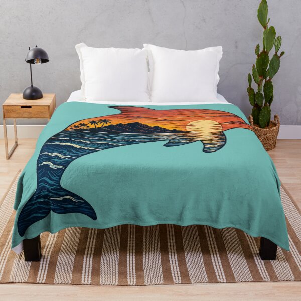 Item preview, Dolphin - Ocean Sunset - Wildlife designed and sold by krewyork.