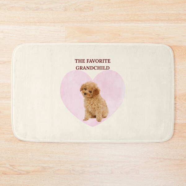 Item preview, The Favorite Grandchild Funny Poodle Grandma Gift designed and sold by chaos-and-curls.