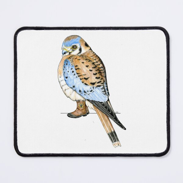 Item preview, Kestrel in Beekeeper Boots. designed and sold by JimsBirds.