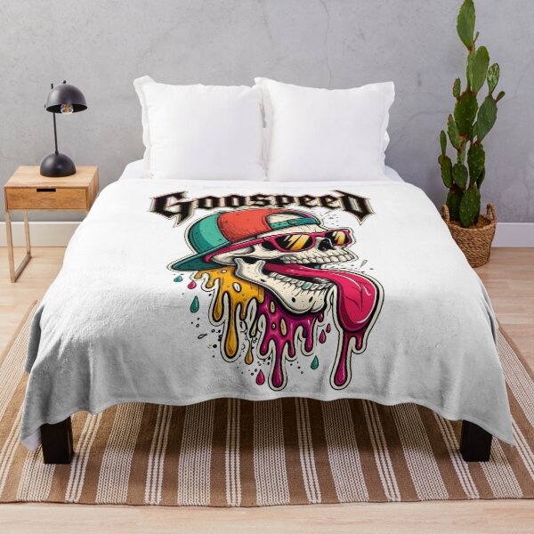 Item preview, Godspeed Street Skull – Urban Graffiti Edition designed and sold by bakazel.