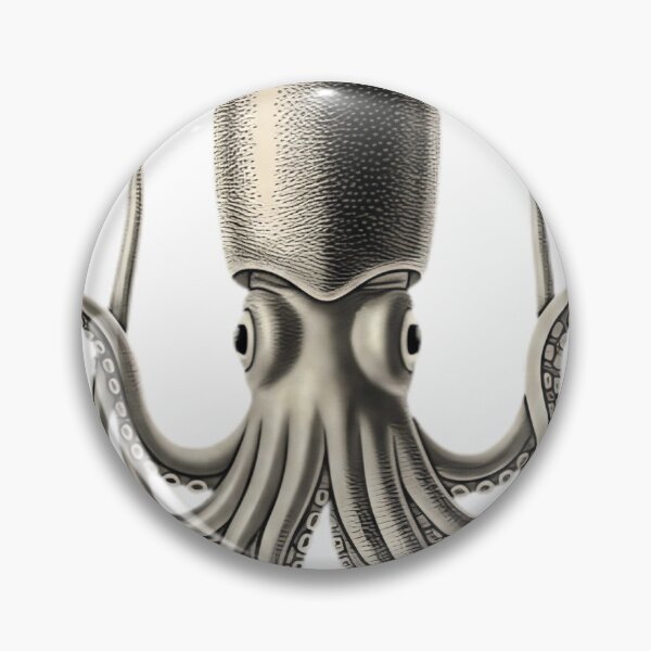 Item preview, Detailed Vintage Squid Sketch designed and sold by Qubrus-Saliba.
