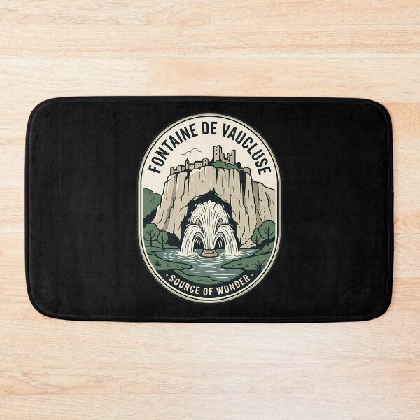 Item preview, Fontaine De Vaucluse France Vintage Travel Emblem designed and sold by k3rstman1.