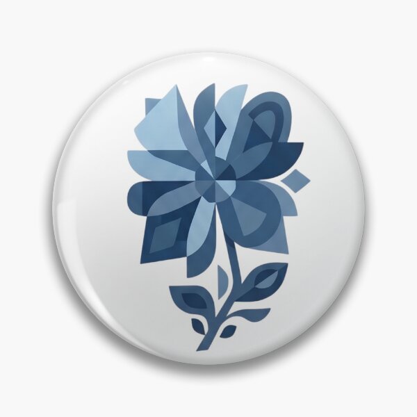 Item preview, Vibraciones florales azules designed and sold by tripoliburrows.