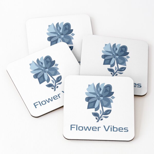 Item preview, Flower Vibes Blue designed and sold by tripoliburrows.