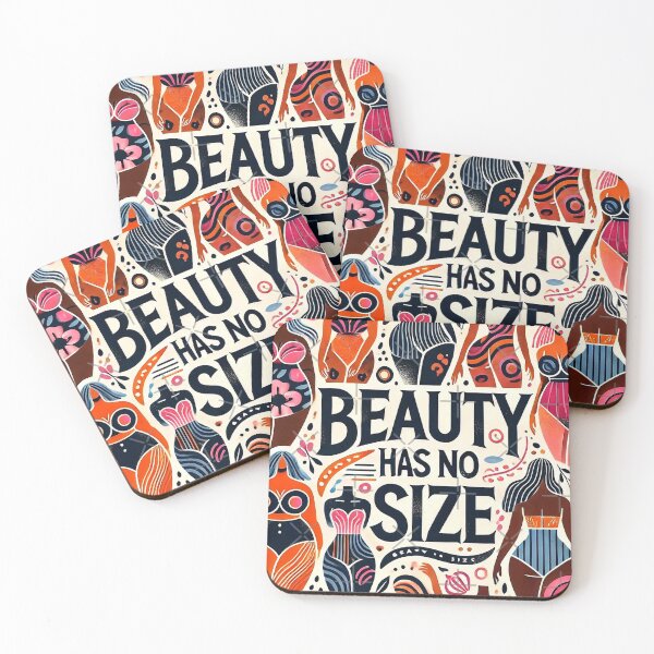 Item preview, Beauty has no size designed and sold by Mas que un número.