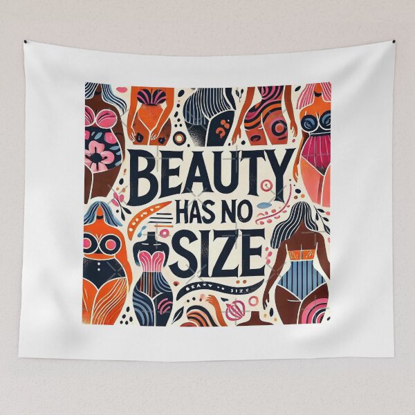 Item preview, Beauty has no size designed and sold by Mas que un número.