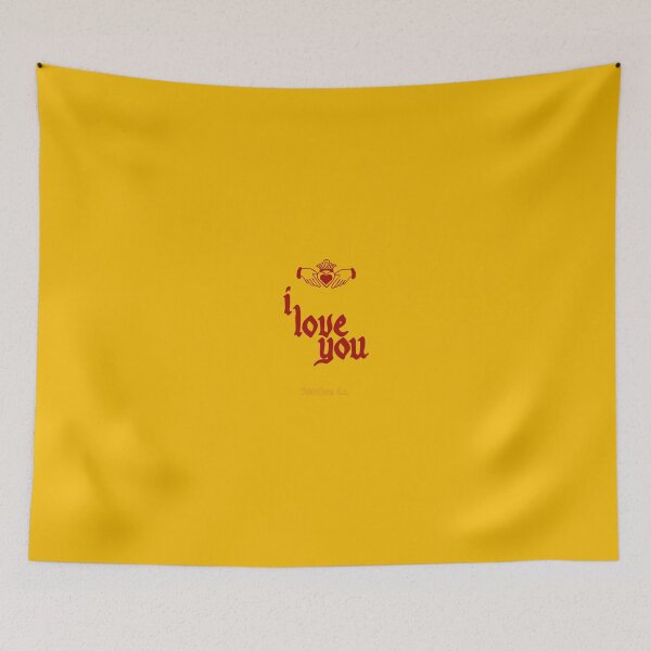 Item preview, Fontaines DC - I love you designed and sold by Pencilzebra Prints.
