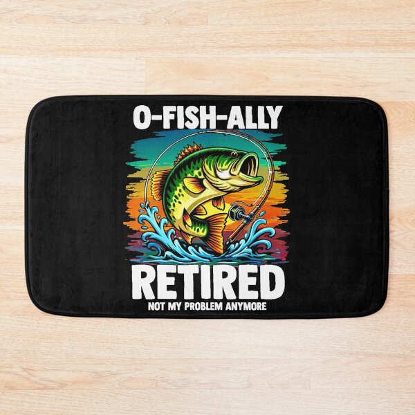 Item preview, O-Fish-Ally Retired - Funny Fishing Retirement Dad Husband designed and sold by BendyBeasts.