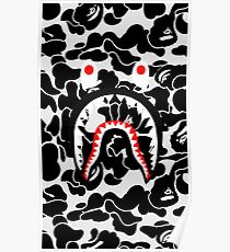 black bape goyard Poster