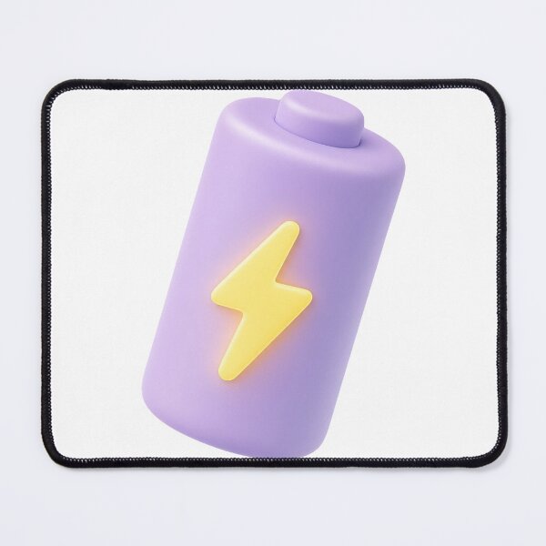 Item preview, Purple Battery Energy Icon 3D designed and sold by Inkmyproblem.