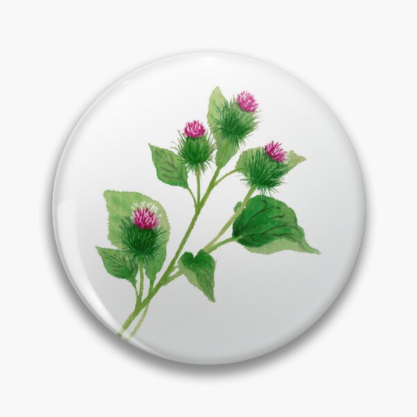 Item preview, March 29th birthday flower Arctium designed and sold by birthflower.
