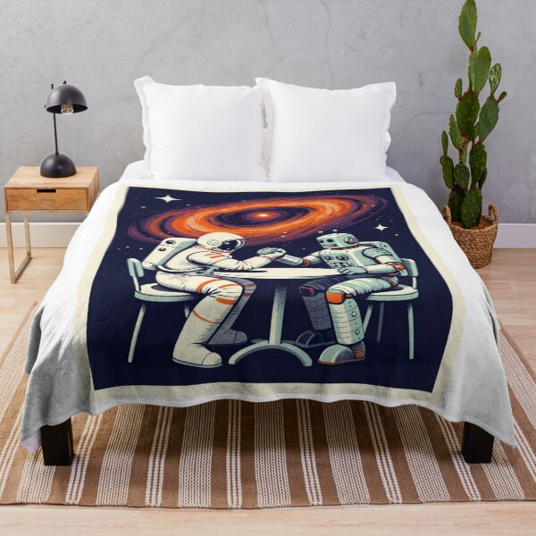 Item preview, Space man vs. robot arm wrestling designed and sold by SportsShip.