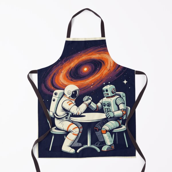 Item preview, Space man vs. robot arm wrestling designed and sold by SportsShip.