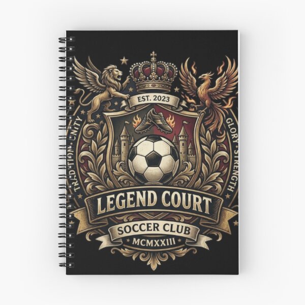 Item preview, Legend Court Soccer Club Vintage Football Crest designed and sold by LegendCourt.