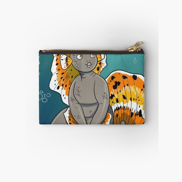 Item preview, Cute Spotted Lionfish Mermaid Illustration Under the Sea designed and sold by GloomWild.