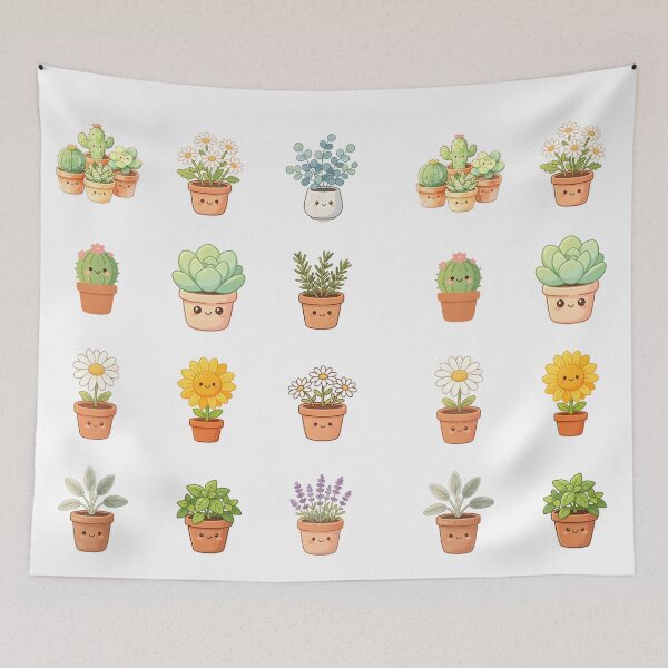 Item preview, Vintage Garden Cart Botanical Watercolor Illustration designed and sold by Spirit of Siam.