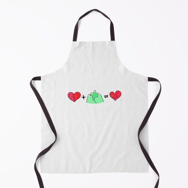 Item preview, A broken heart + Mountain = A happy heart designed and sold by DibujandoPorfa.