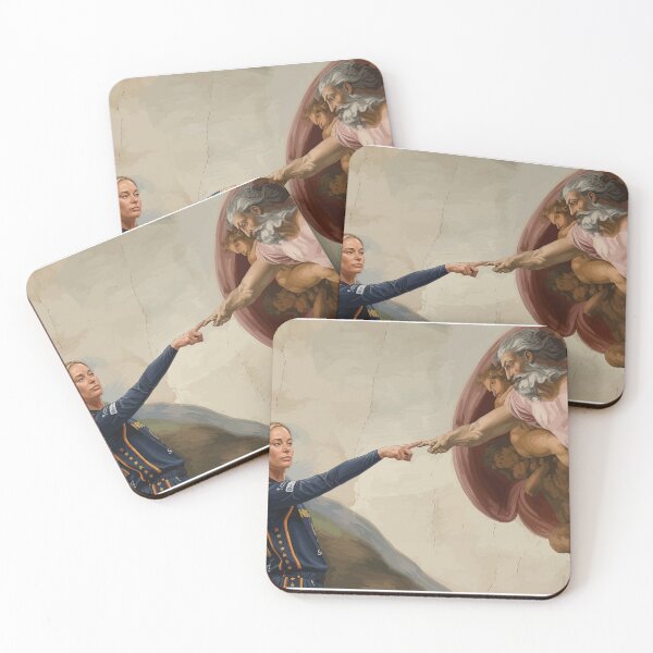 Item preview, Sophie Cunningham Courtside Point God art designed and sold by What you are is Beautiful.