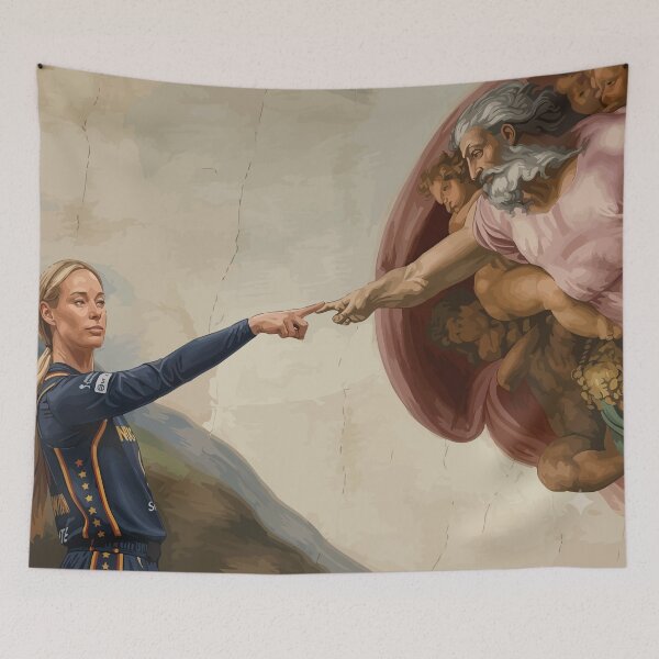 Item preview, Sophie Cunningham Courtside Point God art designed and sold by What you are is Beautiful.