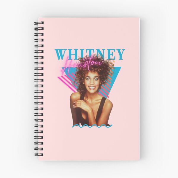 Item preview, Whitney Houston 80s Retro Neon Portrait designed and sold by RahniNM.