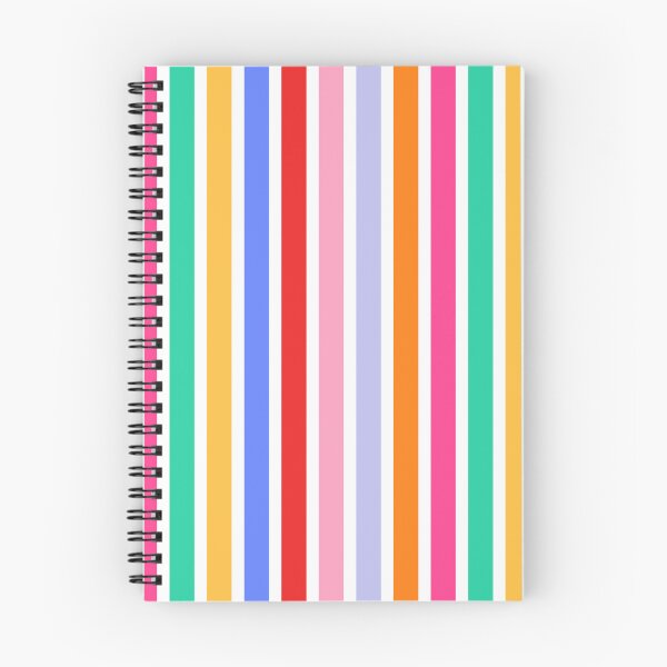 Item preview, Rainbow Candy Stripe Pattern designed and sold by Patterns & Love .