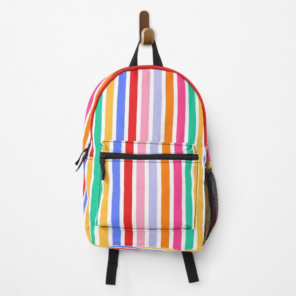 Item preview, Rainbow Candy Stripe Pattern designed and sold by Patterns & Love .