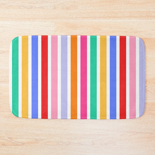 Item preview, Rainbow Candy Stripe Pattern designed and sold by Patterns & Love .