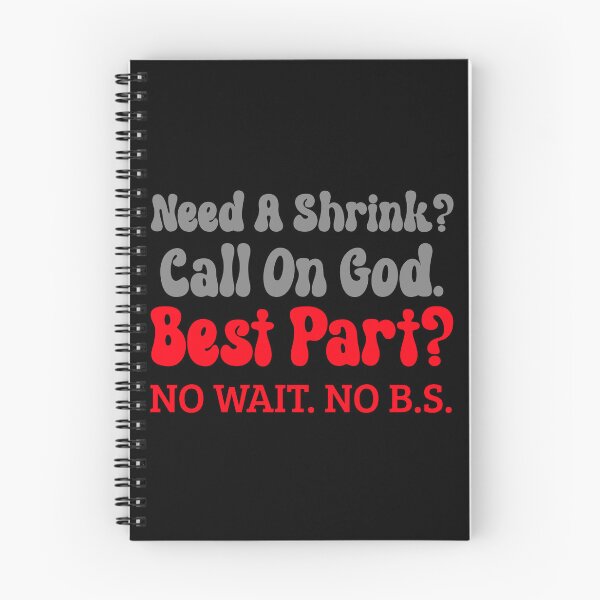 Item preview, Need a Shrink? Christian Humor designed and sold by kjson1.