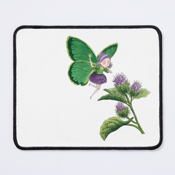 Item preview, March 29th birthday flower Arctium Fairy designed and sold by birthflower.