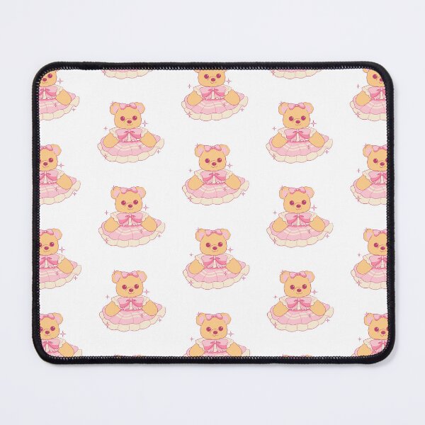 Item preview, Coquette Teddy Bear with Pink Dress and Sparkles Aesthetic ✨ designed and sold by ✨Kessy von Kunstler✨.