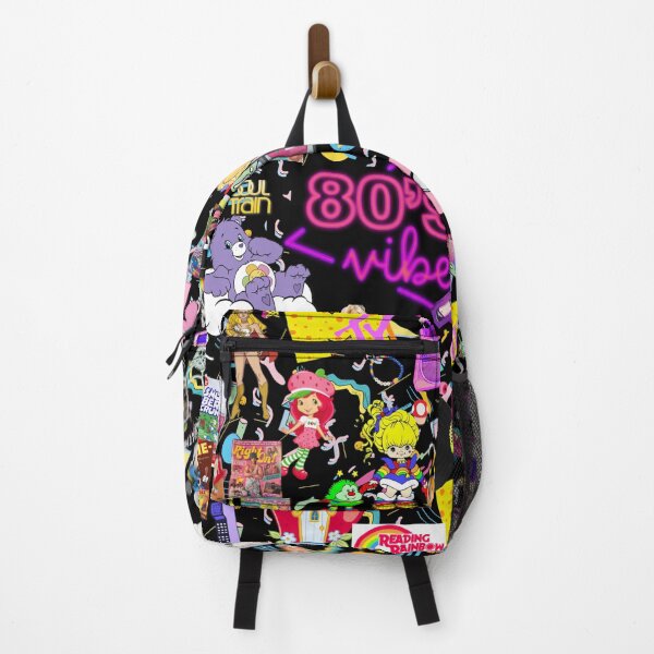 Item preview, 80's Vibes | Retro 1980s Nostalgia Collage Cartoon Toys Neon designed and sold by ICANTWithoutCOFFEE.