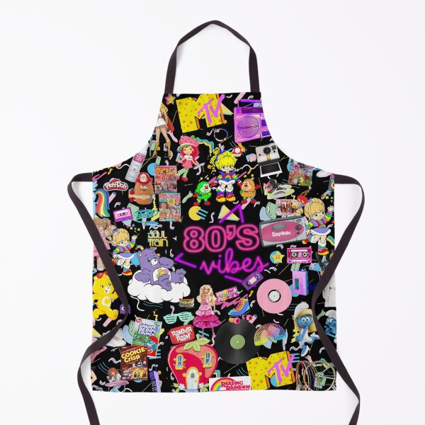 Item preview, 80's Vibes | Retro 1980s Nostalgia Collage Cartoon Toys Neon designed and sold by ICANTWithoutCOFFEE.