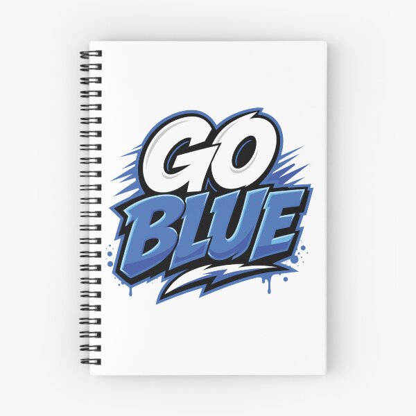 Item preview, GO BLUE for CAMP COLOR WARS designed and sold by KUSTOM CAMP CREATIVES.