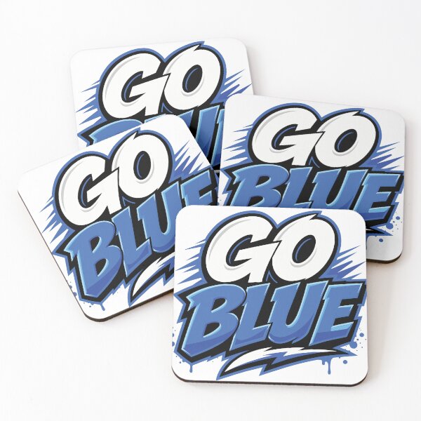 Item preview, GO BLUE for CAMP COLOR WARS designed and sold by KUSTOM CAMP CREATIVES.