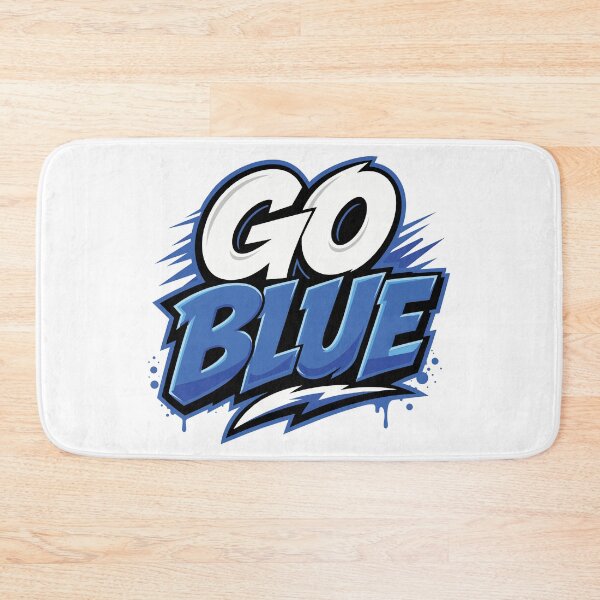Item preview, GO BLUE for CAMP COLOR WARS designed and sold by KUSTOM CAMP CREATIVES.