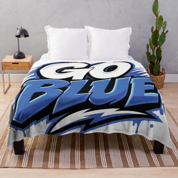 Item preview, GO BLUE for CAMP COLOR WARS designed and sold by KUSTOM CAMP CREATIVES.