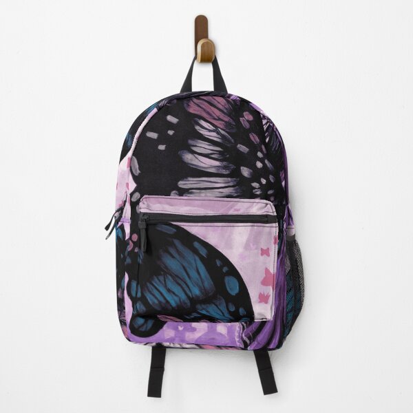 Item preview, Dark Angel Gothic Butterfly Wings Purple Gown Painting designed and sold by GloomWild.