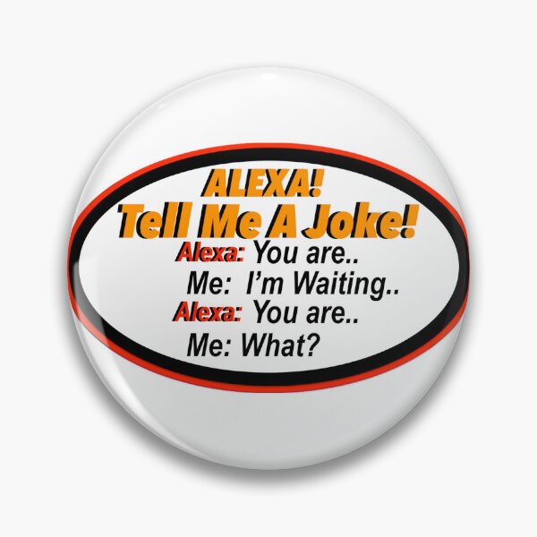 Item preview, Alexa Joke Print Novelty designed and sold by Stiqker.