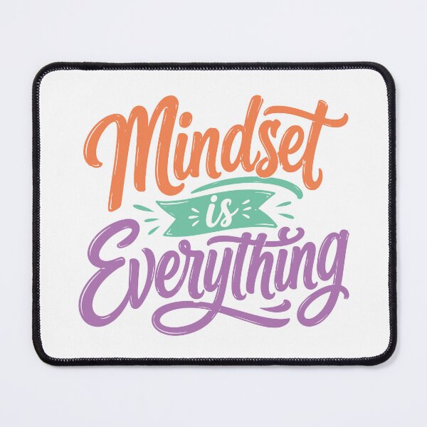 Item preview, Mindset Is Everything – Motivational designed and sold by Verse & Vibes.