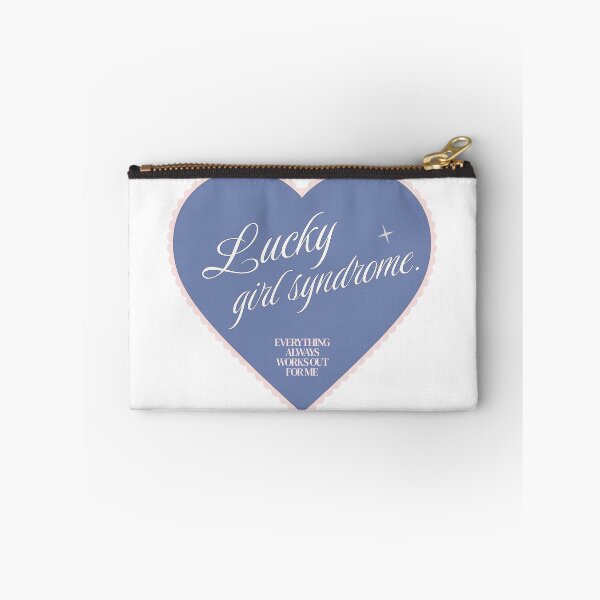 Item preview, Dark Blue Lucky Girl Syndrome Heart Vintage Retro designed and sold by byhannahbee.
