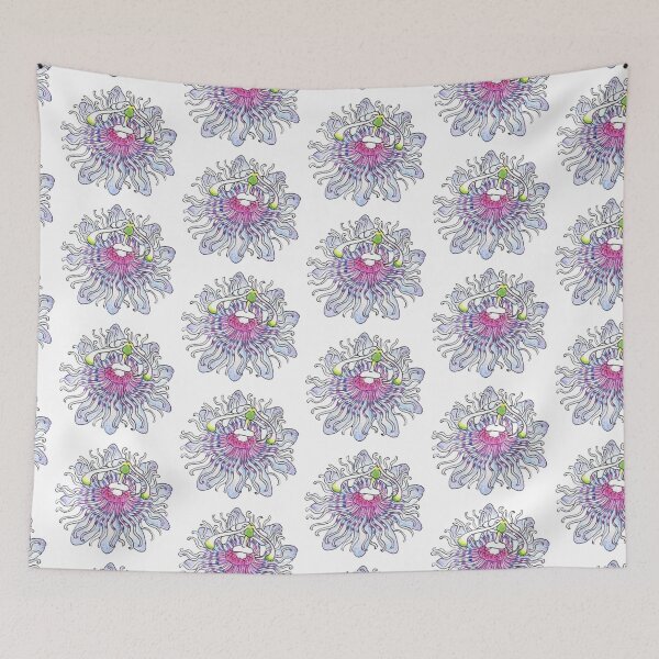 Item preview, Blue Passion Flower designed and sold by ABIllustrative.